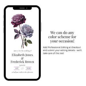 Alternative Color Combo Editing Invite Listing Mockups (400 x 300 px)