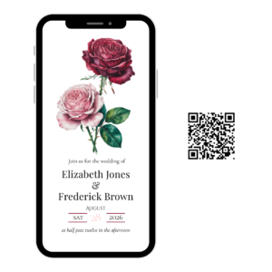 WordPress Burgundy and Blush Video Invite Listing Vid (1)