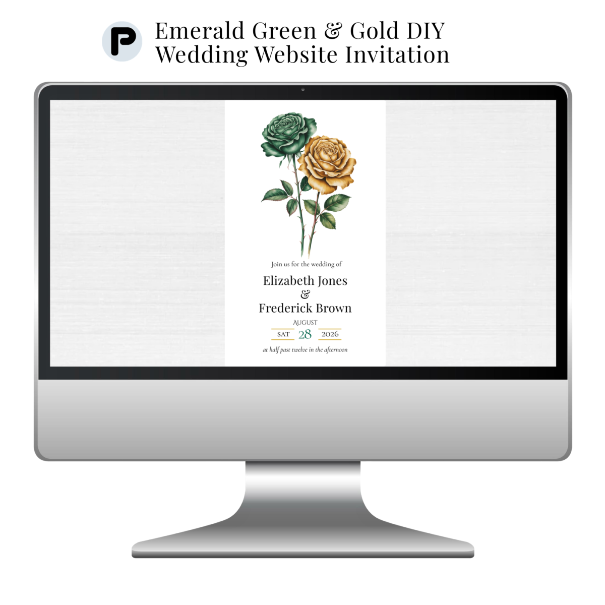 WordPress Emerald Green and Gold Listing Mockup (2000 x 2000 px) (1)
