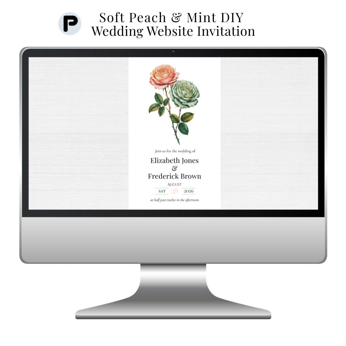 WordPress Soft Peach and Mint Listing Mockup (2000 x 2000 px) (1)