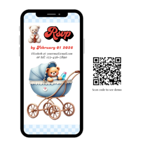 WP She's Ready to Pop! Baby Shower Video Invite Listing Mockups (400 x 300 px) (2)